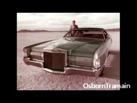 1972 Lincoln Continental Commercials - Richard Mulligan is the spokesperson