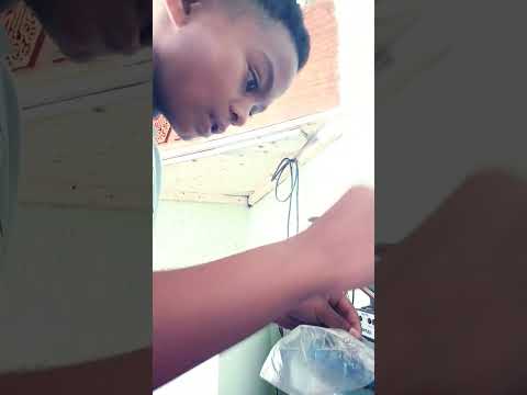 ##Freezing a bag of air ##part1