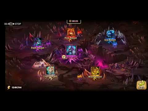 Summoners War - Rift Raid 3 -  Early Game Team