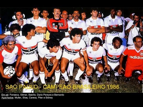 OSMAR SANTOS: São paulo 3 x 3 Guarani Final Brasileiro 1986 Decisão Nos Pênaltis Rádio Globo SP