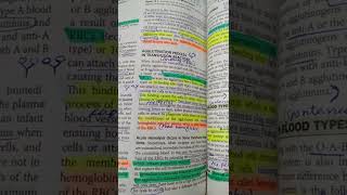 Agglutination process in transfusion reactions chapter 36 Guyton