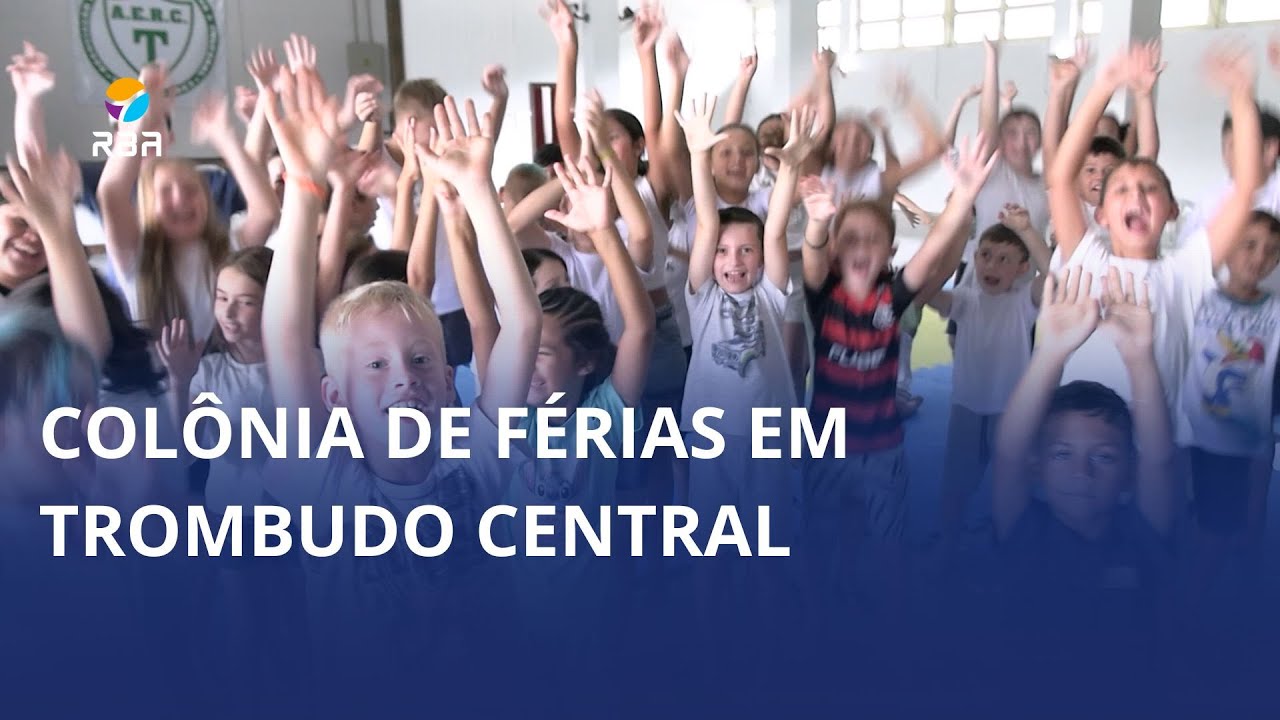 Diversão na Colônia de Férias