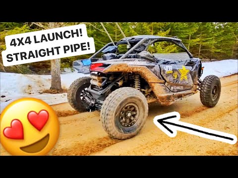 EVO Powersports SHOCKER Pipe & LAUNCH CONTROL Maverick X3!