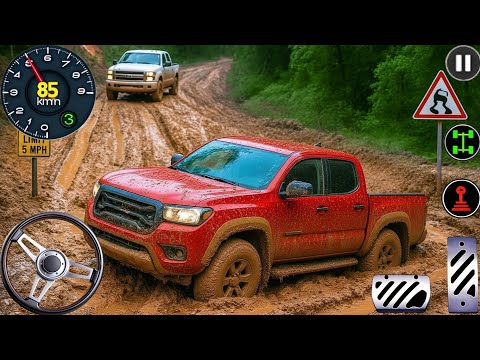 4x4 Offroad Jeep Driving Simulator 3D - Drive SUV 4x4 Jeep Offroad Game - Android Gameplay 