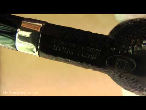 Dunhill Shell Brair 4103 Sterlig Silver made 2008 oFi. 4906 @ Pfeifenkonsulat.at
