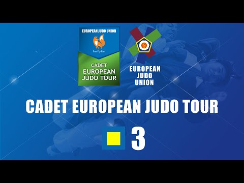DAY 1 - TATAMI 3 - Lignano (ITA) 2022 FOX FLY FILM Cadet European Judo Tour