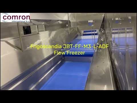 Frigoscandia JBT FF-M3-L-ADF - Used Flow Freezer - 980 kW/288 tons - Comron International