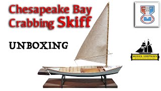 UNBOXING - Chesapeake Bay Crabbing Skiff in scale 1:20 - Midwest KIT - ModelExpo
