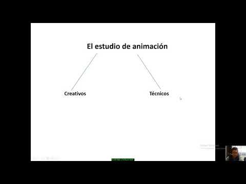 El equipo de un estudio de animación