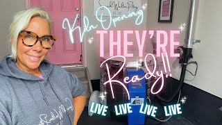 🥳 TA-DAAAA!! READY, SET OPEN! 🤩 They-Are-Ready...GLAZE KILN OPENING!!!