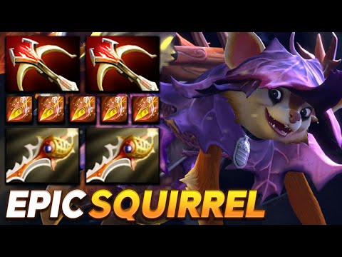 Hoodwink Epic Squirrel Damage Dealer - Dota 2 Pro Gameplay [Watch & Learn]