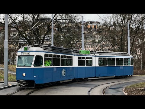 VBZ Mirage Be 4/6 1674 Linie 8 | 1. März 2019
