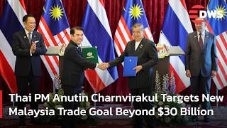 Thai PM Anutin Charnvirakul Delivers Remarks At Joint Press Briefing In Malaysia | DWS News | AC1F