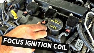 FORD FOCUS P0351 P0352 P0353 P0353 IGNITION COIL REPELACEMENT 2012 - 2016