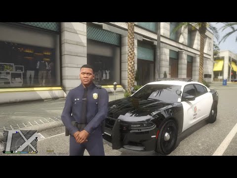 Gta 5 LSPDFR Episode: Franklin Join The LSPD/LAPD Forces - SXT City Patrol #gta #gta5 #lspdfr