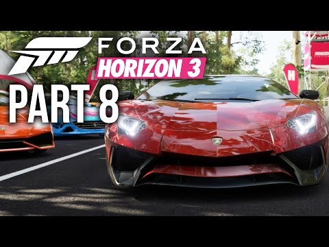Forza Horizon 3 Gameplay Walkthrough Part 8 - LAMBORGHINI SPECIAL (Full Game)