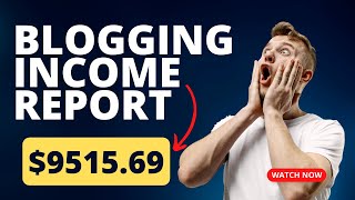 Blogging Income Report 💰