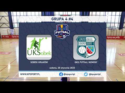⚽ UKS Sobek Kraków 🆚 GKS Futsal Nowiny | 𝔾ℝ𝕌ℙ𝔸 4 | 🏆 MMP W Futsalu U15 - Ustka 2023 #futsal