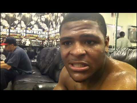 Inside the Mayweather Boxing Club: Introducing amateur champion Semajay Thomas