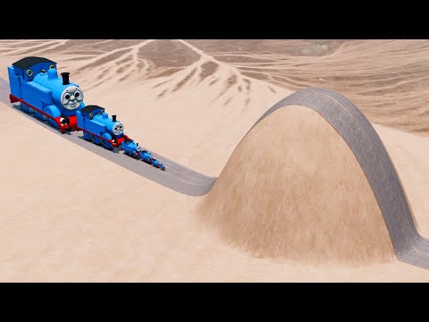 Big & Small Thomas the Tank Vs Impossible Giant Bulge - BeamNG.Drive