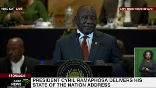 SONA 2023 | President Cyril Ramaphosa SONA Speech