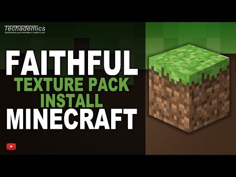 How To: Install Faithful Texture Pack | Minecraft