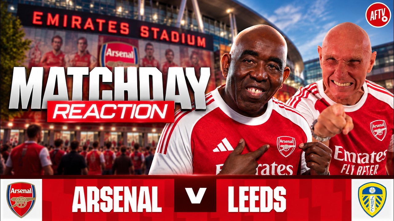 Player Ratings & Match Reaction LIVE Ft. Robbie | Arsenal vs Leeds