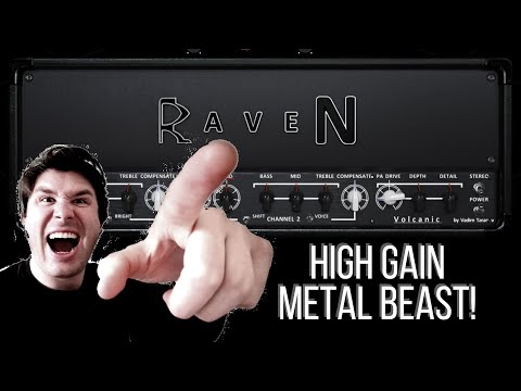 Raven Volcanic Free Metal Amp Sim Plugin by Vadim Taranov - New For 2020