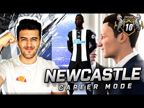 2019/2020 KITS! NEW STRIKER TRANSFER JOINS NEWCASTLE! - FIFA 19 NEWCASTLE CAREER MODE #10