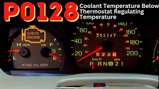 How to fix a P0128- Thermostat Replacement FORD 4 6l V8  Crown Victoria, Grand Marquis or Town Car