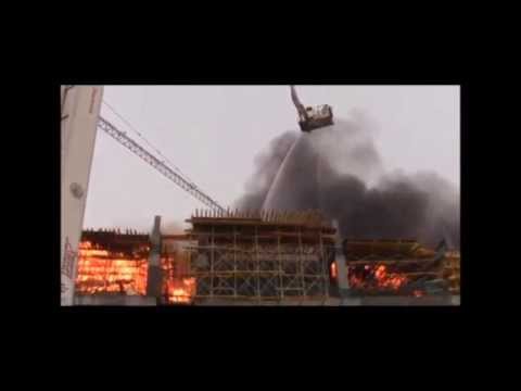 حريق في جامعة الكويت Fire at Kuwait University