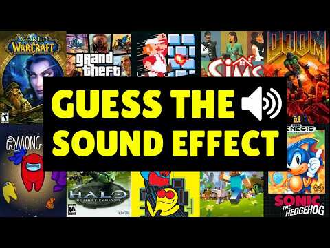 Guess the Game from Iconic Sound Effect