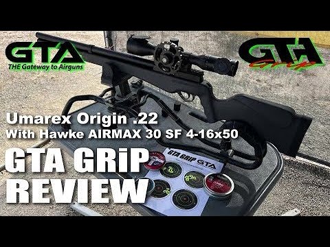 GTA GRiP REVIEW - Umarex Origin with Hawke AIRMAX Scope and H&N Slugs! - Gateway to Airguns Review