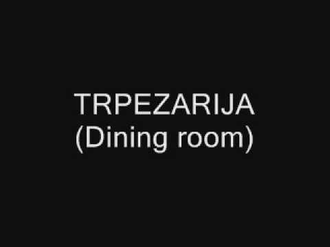 Learn Serbian - Lesson 9 - Rooms