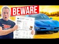 Beware of This used vehicle history report SCAM!