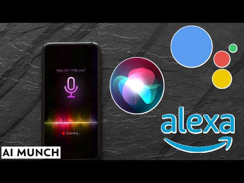 Siri vs Google assistant vs Amazon Alexa Voice Assistant