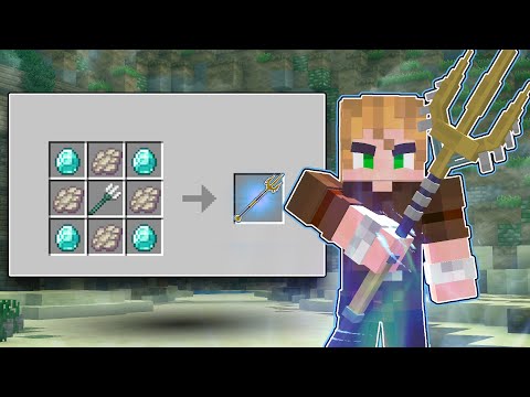 Crafting Ultimate Weapon in Minecraft w/ Insane Power!