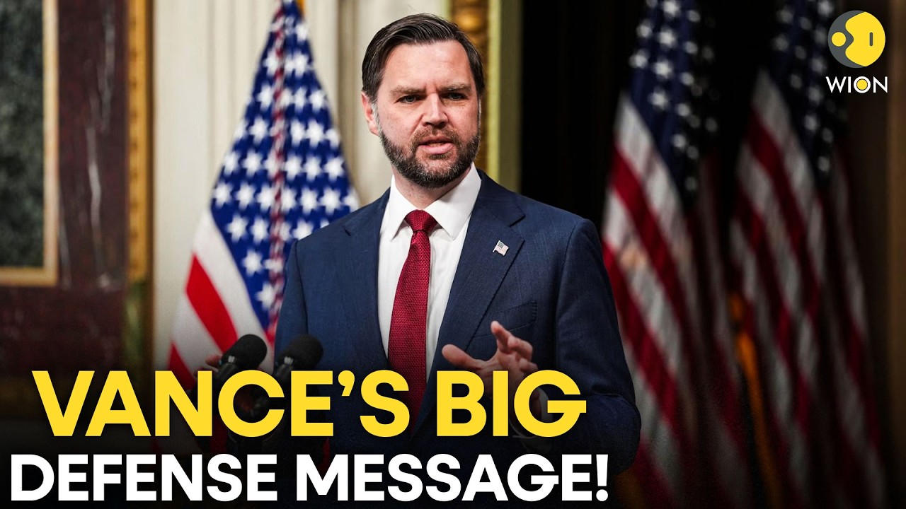LIVE: JD Vance Speaks From Defense Tech Plant as US Pushes Military Manufacturing | WION Live