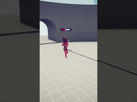 CLUBBER vs HARPOONER | Totally Accurate Battle Simulator #shorts #tabs #vs