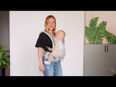 Как пользоваться спинкой-сеткой | Эрго-рюкзак с рождения Love & Carry ONE+ Cool
