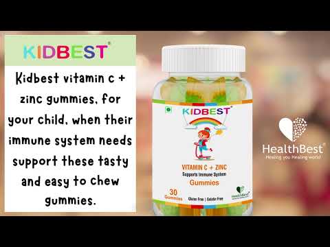 Vitcbest vitamin c + zinc gummies immunity booster
