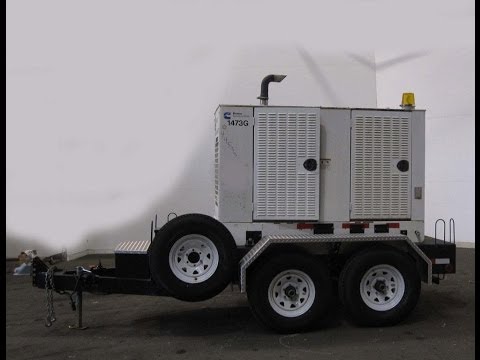 Cummins 35 kW standby, portable / trailer mounted, diesel generator set - Stock# 44533004