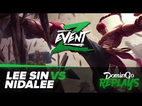 Lee Sin vs Nidalee JUNGLE avec Gob
