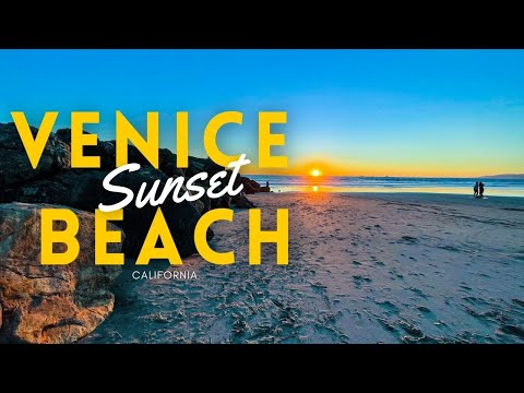 Venice Beach | Sunset in Venice Beach, Los Angeles, California