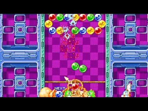 1994年のアーケード版パズルボブルの実機プレイ映像