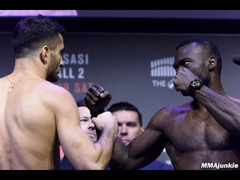 UFC Fight Night 99 ceremonial weigh-in highlights