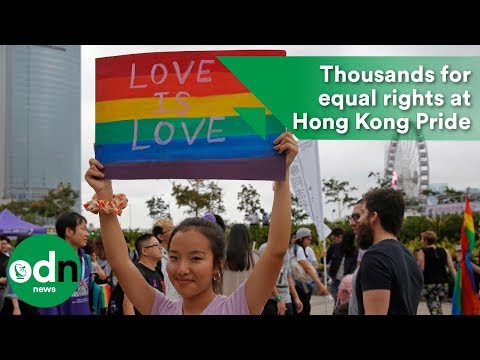 Thousands advocate for equal rights at Hong Kong Pride
