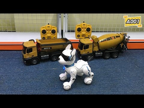 Интерактивная собака робот детская игрушка на радиоуправлении Управление голосом Режим програмирования - фото 1 - id-p1932094367