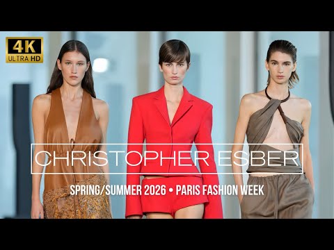 Christopher Esber Spring/Summer 2026 | Full Runway Breakdown & Fashion Analysis