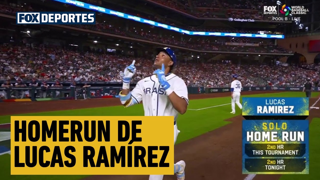 🤯💥 HOMERUN DE Lucas Ramírez | Estados Unidos 8-5 Brasil | World Baseball Classic 2026